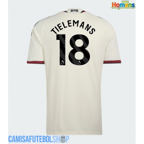 Camisa de time de futebol Manchester United Youri Tielemans #18 Replicas 3º Equipamento 2026-27 Manga Curta